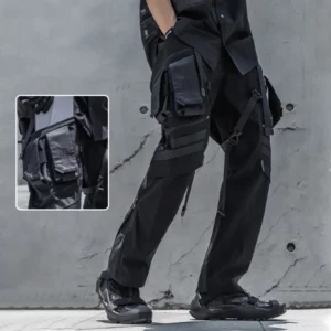 CRNXXOFFICIAL24Fashionable multi-pocket cargo pants