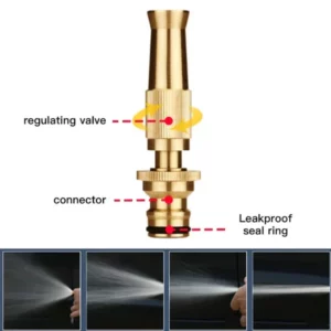 freeCopper Water Pipe Adapter & High Pressure Water Hose Nozzle