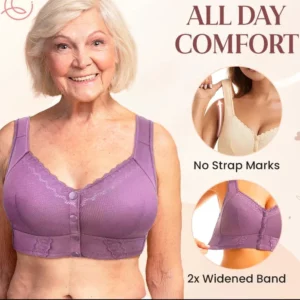 2024 New Stretchy Front Closure Breathable Bra for Seniors