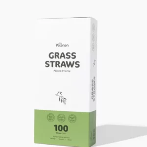 EcoPure 100% Natural Grass Straws